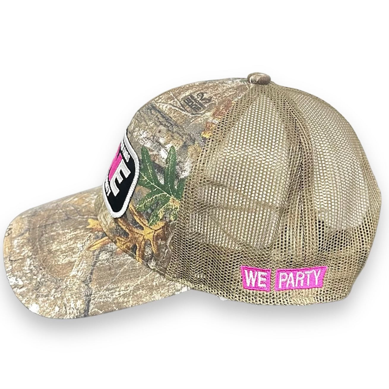 PNE TRUCKER HAT (PINK CAMO)