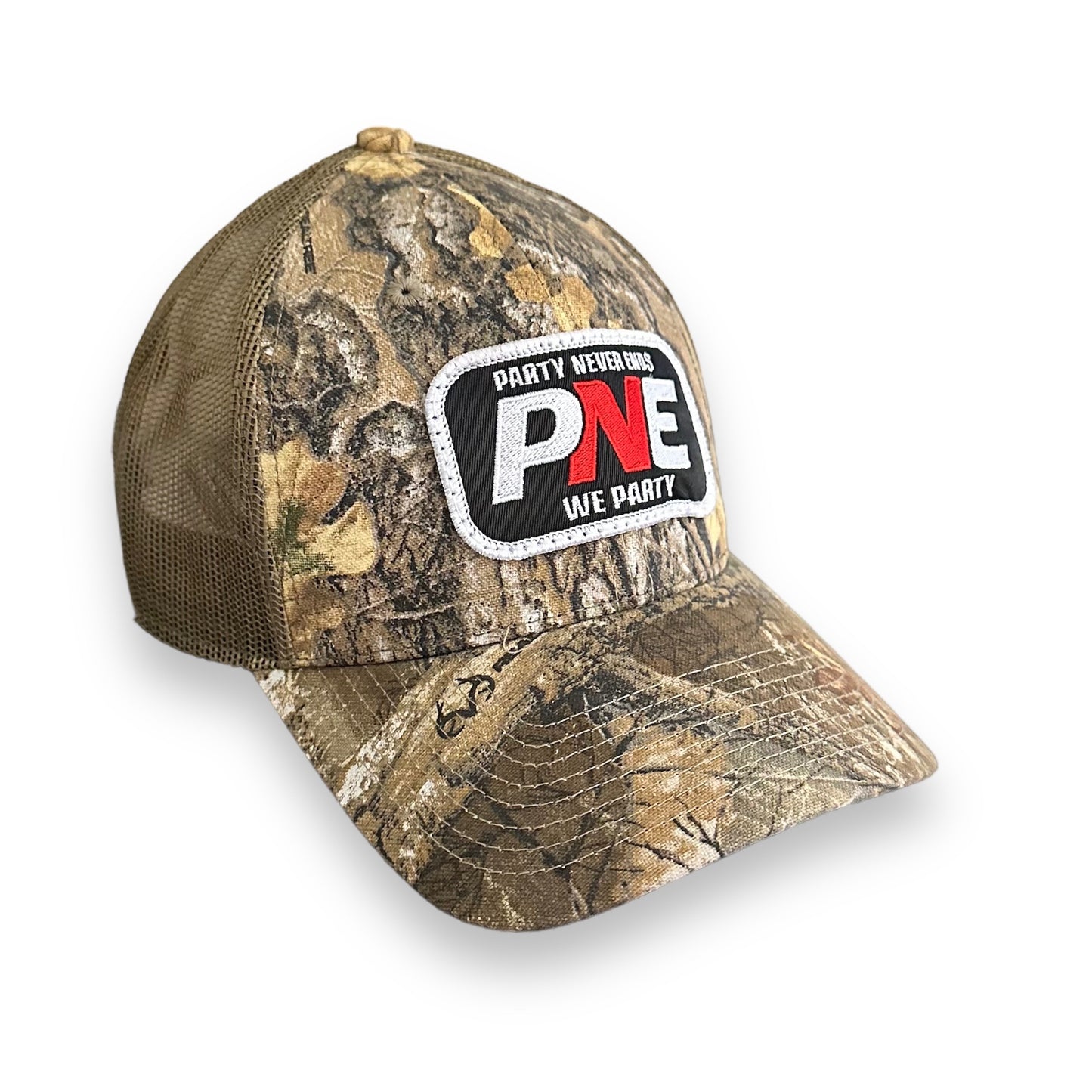 PNE TRUCKER HAT (RED CAMO)